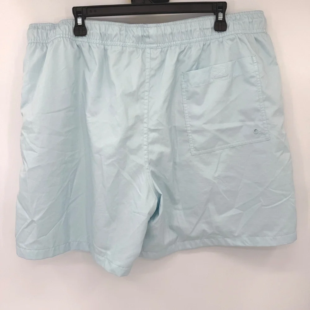 Nike Swim Shorts Men XL Light Blue FN3307-474 Mesh Lined Trunk Pockets